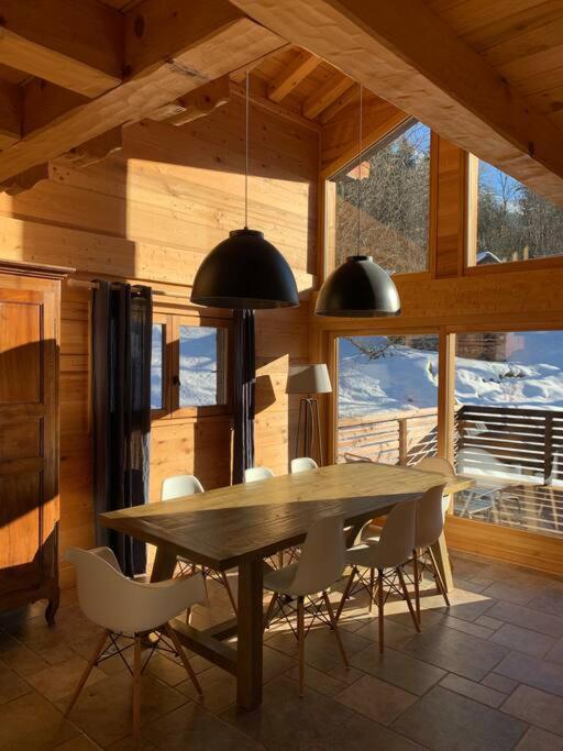 Superbe Chalet เลกงตามีน-มงฌัว ภายนอก รูปภาพ