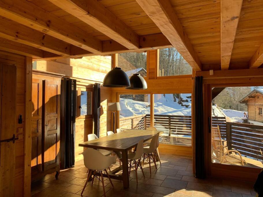 Superbe Chalet เลกงตามีน-มงฌัว ภายนอก รูปภาพ